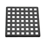 Mountain Plumbing - Select Series Shower Drains - Squares Shower Grid - Tuscan Brass