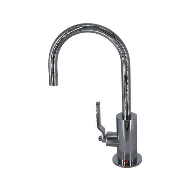 Mountain Plumbing - Hot Water Faucet with Contemporary Round Body & Industrial Lever Handle - Venetian Bronze