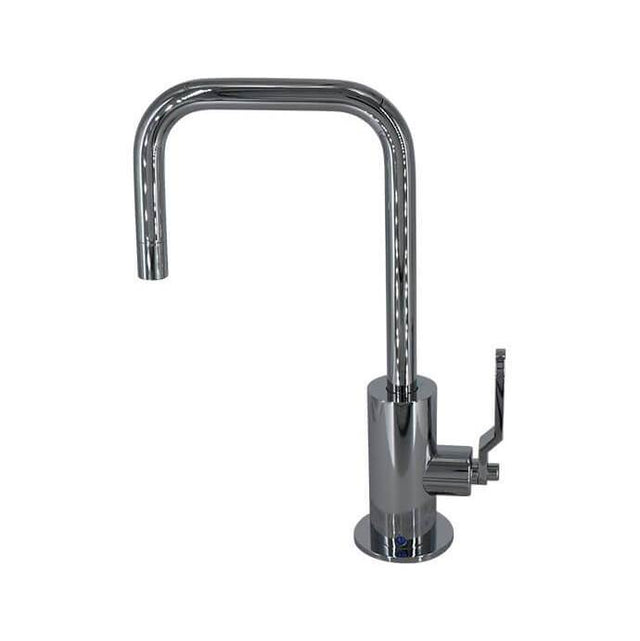 Mountain Plumbing - Point-of-Use Drinking Faucet with Contemporary Round Body & Industrial Lever Handle (90Â° Spout) - Venetian Bronze