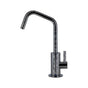 Mountain Plumbing - Mini Cold Faucet with Knurled Accent - PVD Polished Nickel
