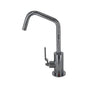 Mountain Plumbing - Hot Water Faucet with Contemporary Round Body & Industrial Lever Handle (120Â° Spout) - Venetian Bronze