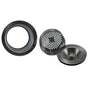 Mountain Plumbing - 3-in-1 Complete Stopper & Strainer Unit Waste Disposer Trim 1/4 Extended Flange - White