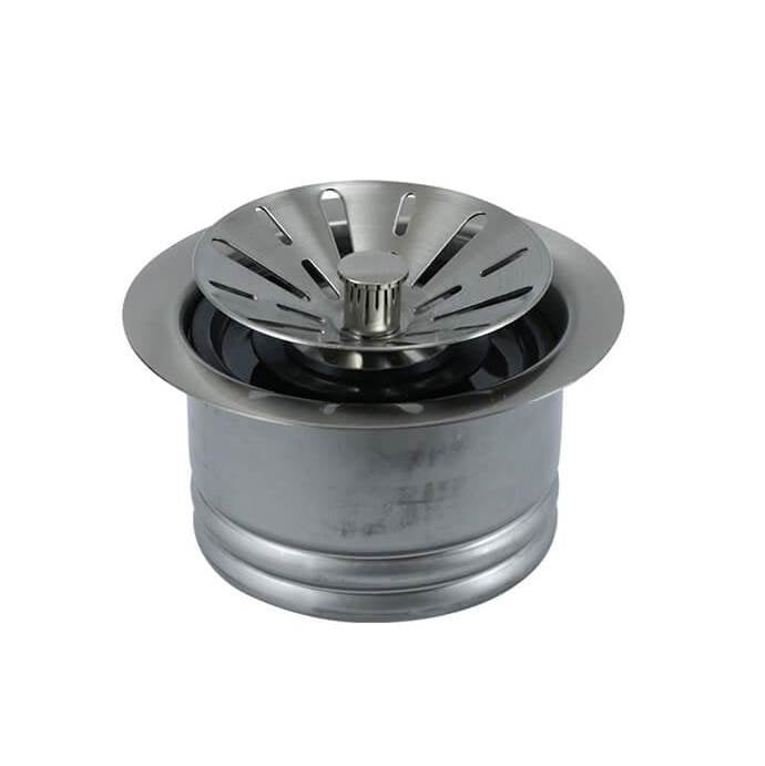 Mountain Plumbing - Contemporary 1/4 Complete Stopper & Strainer Unit Waste Disposer Trim 1/4 Extended Flange - Venetian Bronze