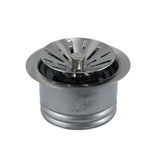 Mountain Plumbing - Contemporary 1/4 Complete Stopper & Strainer Unit Waste Disposer Trim 1/4 Extended Flange - Venetian Bronze