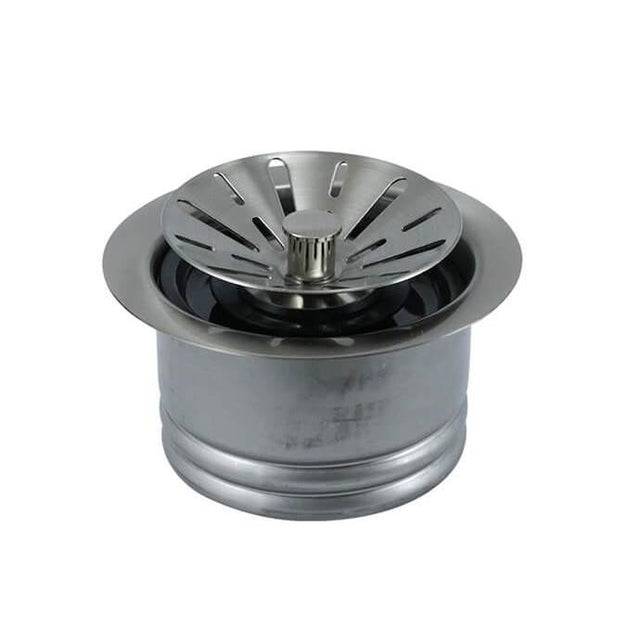 Mountain Plumbing - Contemporary 1/4 Complete Stopper & Strainer Unit Waste Disposer Trim 1/4 Extended Flange - Venetian Bronze