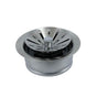 Mountain Plumbing - Contemporary 1/4 Complete Stopper & Strainer Unit Waste Disposer Trim - White