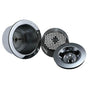 Mountain Plumbing - 3-in-1 1/4 3-1/2'' Kitchen Sink Strainer with Stopper Lid and Lift-Out Basket - Venetian Bronze