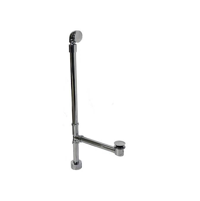 Mountain Plumbing - Exposed Bottom Outlet Bath Waste & Overflow with Swivel Neck & EZ-ClickE Drain