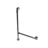 Mountain Plumbing - Exposed Bottom Outlet Bath Waste & Overflow with Swivel Neck & EZ-ClickE Drain (Extended)
