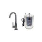 Mountain Plumbing - Hot Water Faucet with Contemporary Square Body & Little Gourmet Premium Hot Water Tank - Venetian Bronze