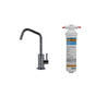 Mountain Plumbing - Point-of-Use Drinking Faucet with Contemporary Round Body & Handle (120Â° Spout) & Mountain Pure Water Filtration System - Venetian Bronze