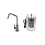 Mountain Plumbing - Hot Water Faucet with Contemporary Round Body & Handle (120Â° Spout) & Little Gourmet Premium Hot Water Tank - Venetian Bronze