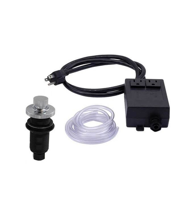Mountain Plumbing - Rd. Duet/Knurl'd Waste Disp. Air Switch w/FrdM Mt