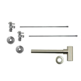 Mountain Plumbing - Lavatory Supply Kit - Mini Lever Handle with 1/4 Turn Ball Valve (MT521-NL) - Angle, Round Bottle Trap - Venetian Bronze
