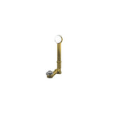 Mountain Plumbing - Deluxe Lift & Turn Style Bath Waste & Overflow Drain (Brass Body)