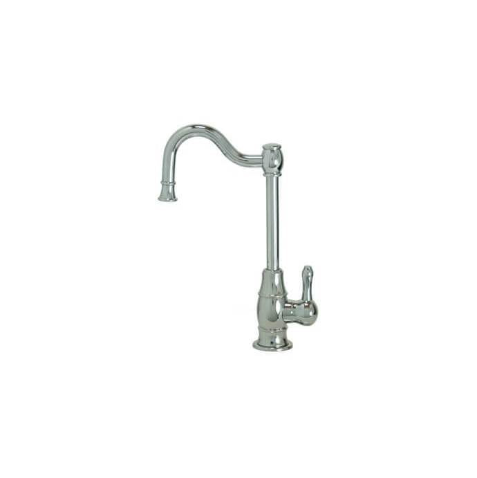 Mountain Plumbing - Point-of-Use Drinking Faucet with Traditional Double Curved Body & Curved Handle - Satin Brass