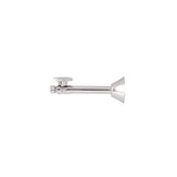 Mountain Plumbing - Brass Oval Handle with 1/4 Turn Ball Valve - Lead Free - Straight Sweat - Polished Brass