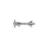 Mountain Plumbing - Brass Cross Handle with 1/4 Turn Ceramic Disc Cartridge Valve - Lead Free - Angle Sweat - Satin Gold