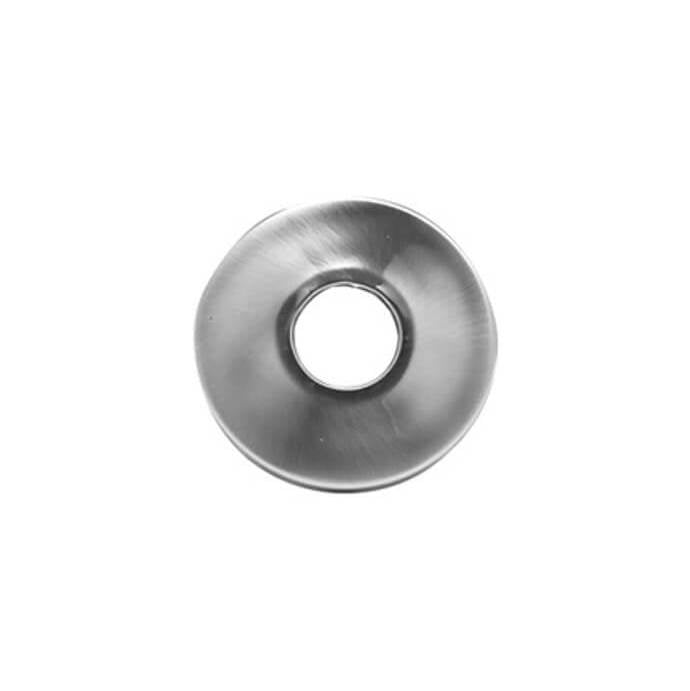 Mountain Plumbing - Flat Sure Grip Brass Flange - Low Pattern - Use with 1/2'' IPS - Unlacquered Brass