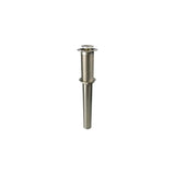 Mountain Plumbing - EZ-CLICKE Soft Touch Round Lavatory Drain - without Overflow - Black Nickel