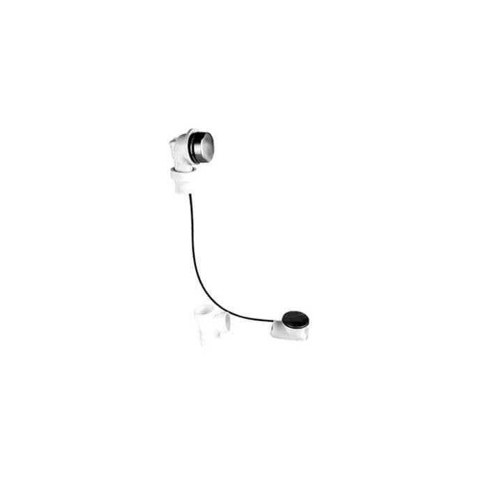 Mountain Plumbing - Schedule 40 ABS Cable Operated Bath Waste & Overflow Drain with Patented Flexible Overflow Neck for 36'' to 45'' Tub Depths - Venetian Bronze