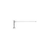 Mountain Plumbing - Toilet Supply Kit - Brass Cross Handle with 1/4 Turn Ball Valve (MT629-NL) - Angle Sweat, Flat Head Riser - Champagne Bronze