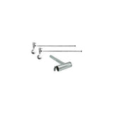 Mountain Plumbing - Lavatory Supply Kit - Contemporary Lever Handle with 1/4 Turn Ceramic Disc Cartridge Valve (MT5003L-NL) - Angle, Round Bottle Trap - Venetian Bronze