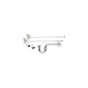 Mountain Plumbing - Lavatory Supply Kit - Brass Oval Handle with 1/4 Turn Ball Valve (MT403-NL) - Angle, P-Trap 1-1/4'' - Weathered Copper