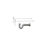 Mountain Plumbing - Lavatory sweat supply kit with New England/Mass - Unlacquered Brass