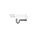 Mountain Plumbing - Lavatory Supply Kit - Brass Cross Handle with 1/4 Turn Ball Valve (MT631-NL) - Straight Sweat, Massachusetts P-Trap - Venetian Bronze