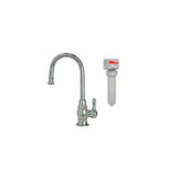 Mountain Plumbing - Point-of-Use Drinking Faucet with Traditional Curved Body & Curved Handle & Mountain Pure Water Filtration System - Champagne Bronze