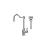 Mountain Plumbing - Point-of-Use Drinking Faucet with Traditional Double Curved Body & Curved Handle & Mountain Pure Water Filtration System - Antique Brass