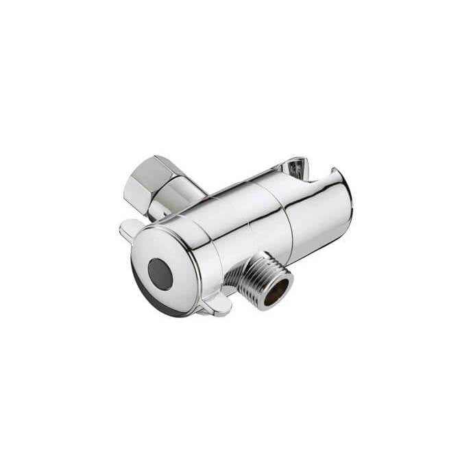 Mountain Plumbing - Showerarm Mount with Diverter - Polished Nickel
