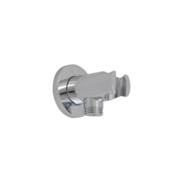 Mountain Plumbing - Round Waterway Elbow with Handshower Holder - Venetian Bronze