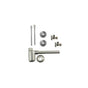Mountain Plumbing - Lavatory Supply Kit - Brass Cross Handle with 1/4 Turn Ball Valve (MT621-NL) - Angle, Bottle Trap - Venetian Bronze
