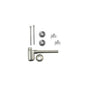 Mountain Plumbing - Lavatory Supply Kit - Brass Oval Handle with 1/4 Turn Ball Valve (MT403-NL) - Angle, Bottle Trap - Venetian Bronze