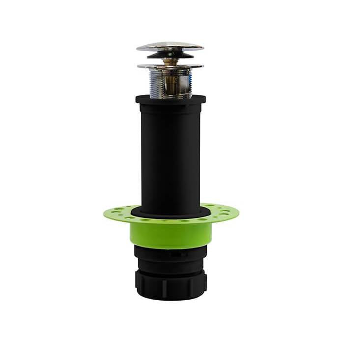 Mountain Plumbing - Tub Docking Station 1/4 Freestanding Tub Drain Rough-In with Trim 1/4 Complete Kit