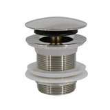 Mountain Plumbing - EZ-ClickE Bath Tub Drain without Overflow (drain tube not included) - Matte Black
