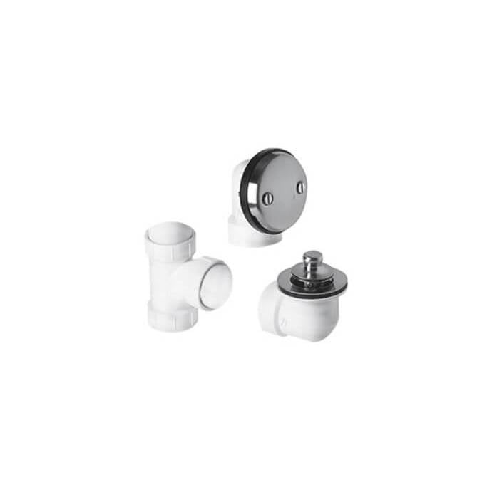 Mountain Plumbing - ABS Plumber's Half Kit with Economy Lift & Turn Trim (Two Hole Face Plate) - Champagne Bronze