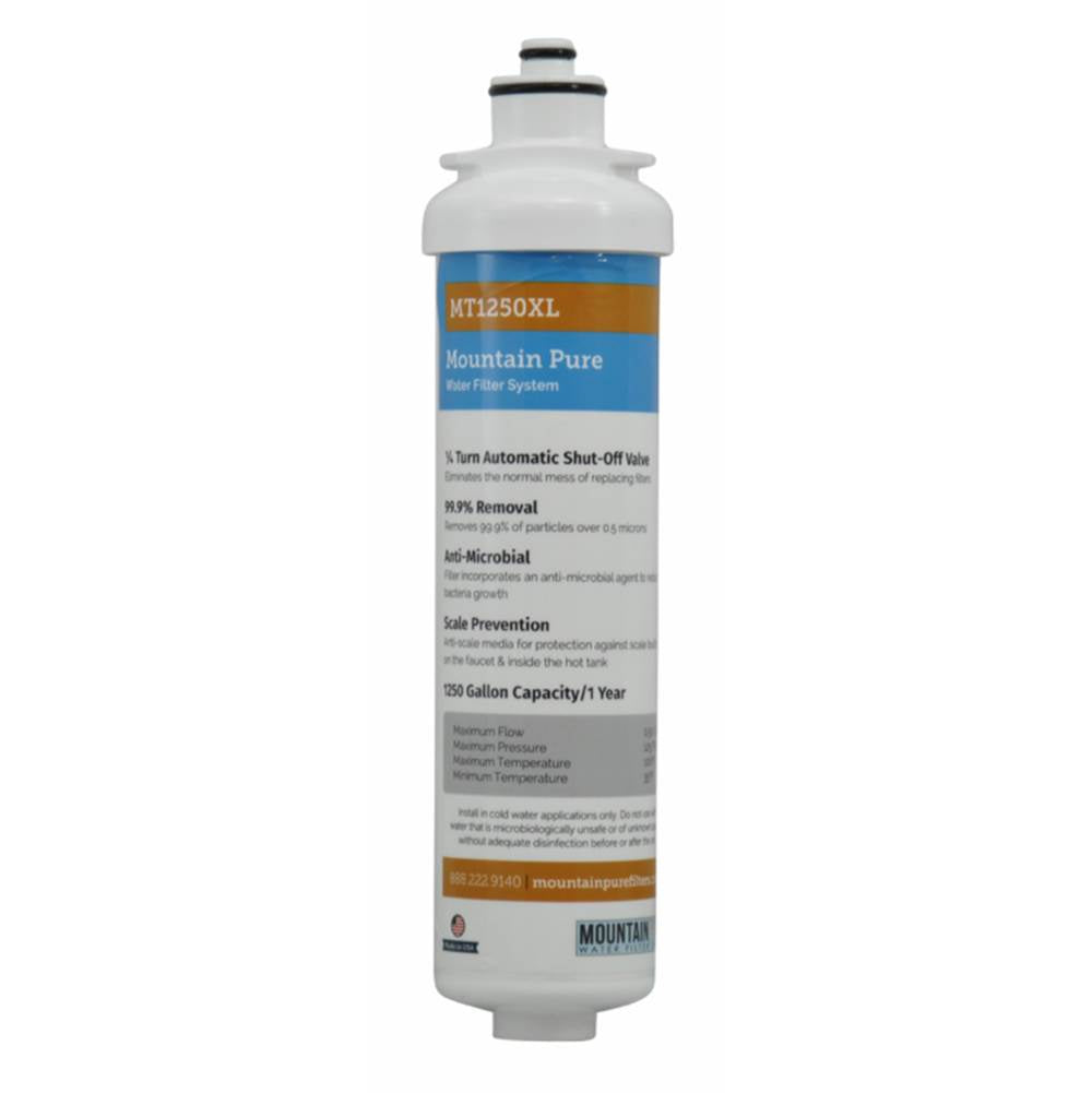 Mountain Plumbing - Mountain Pure Point-of-Use Carbon Water Filtration System - No Finish