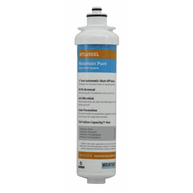 Mountain Plumbing - Mountain Pure Point-of-Use Carbon Water Filtration System - No Finish