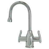 Mountain Plumbing - Hot & Cold Water Faucet with Modern Curved Body & Handles - Venetian Bronze