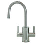 Mountain Plumbing - Hot & Cold Water Faucet with Contemporary Round Body & Handles - Weathered Copper