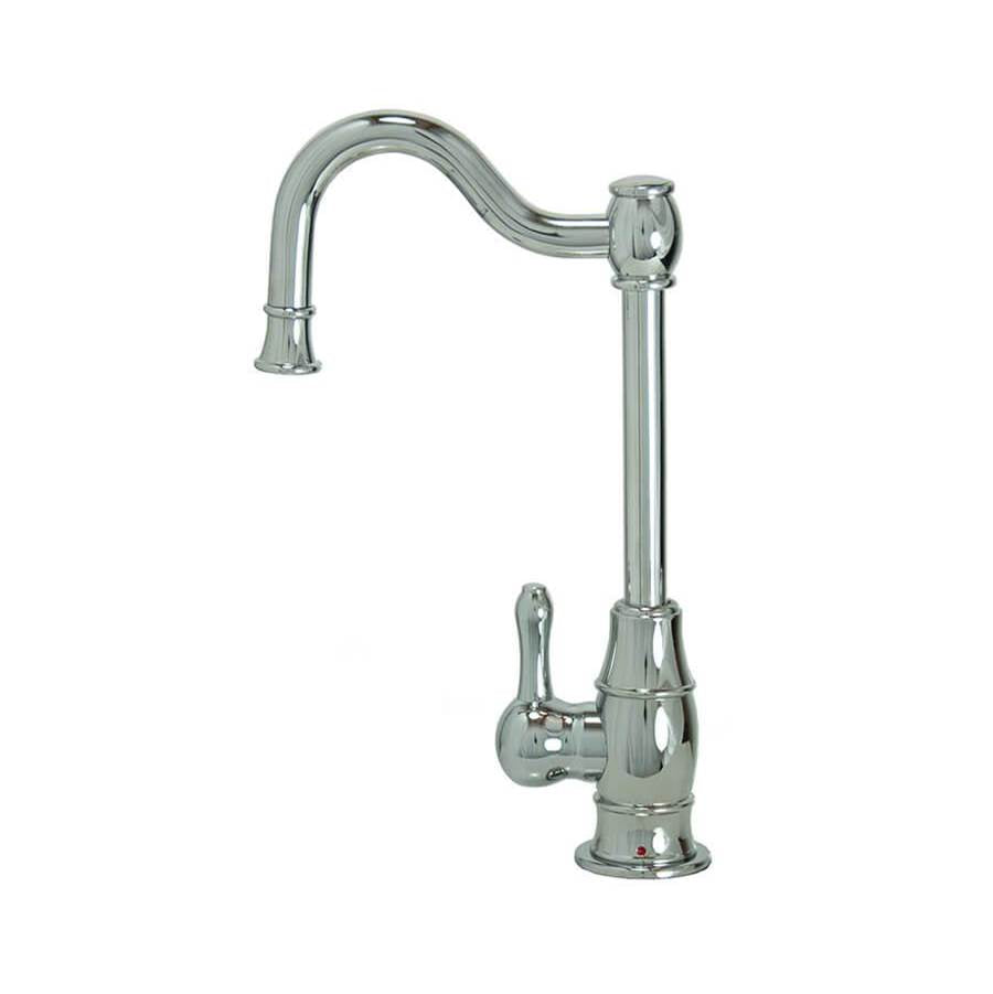 Mountain Plumbing - Hot Water Faucet with Traditional Double Curved Body & Curved Handle - Satin Gold