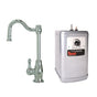 Mountain Plumbing - Hot Water Faucet with Traditional Double Curved Body & Curved Handle & Little Gourmet Premium Hot Water Tank - Venetian Bronze