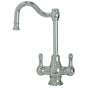 Mountain Plumbing - Hot & Cold Water Faucet with Traditional Double Curved Body & Curved Handles - Venetian Bronze