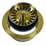 Mountain Plumbing - Classic 1/4 Complete Stopper & Strainer Unit Waste Disposer Trim - Champagne Bronze