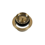 Mountain Plumbing - Classic 1/4 Complete Stopper & Strainer Unit Waste Disposer Trim - Matte Black