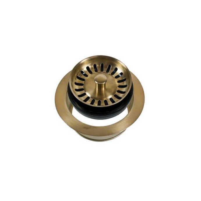 Mountain Plumbing - Classic 1/4 Complete Stopper & Strainer Unit Waste Disposer Trim - White