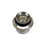 Mountain Plumbing - Classic 1/4 Complete Stopper & Strainer Unit Waste Disposer Trim 1/4 Extended Flange - Matte Black